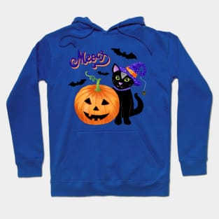 Spooky Halloween Cat Hoodie